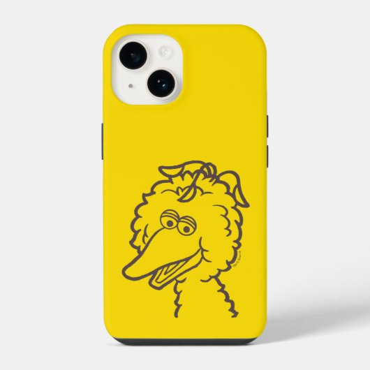 Coque Pour iPhone 14 Rue Sésame | Oiseaux (Verso)