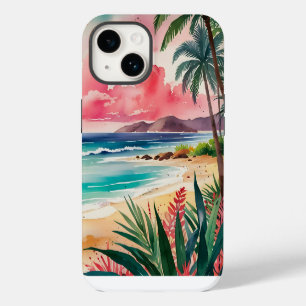 Coque Pour iPhone 14 Sables Dorés