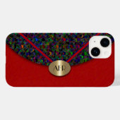 Coque Pour iPhone 14 Sac Clutch en soie iPhone 14 Coque (Verso (horizontal))