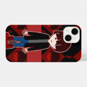 Coque Pour iPhone 14 Sad Lonely Emo Boy (Verso Horizontal)