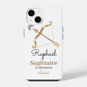 Coque Pour iPhone 14 Sagittaire - Signe du Zodiaque iPhone / coque ipad