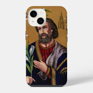 Coque Pour iPhone 14 Saint Joseph gardien de la Sainte Famille
