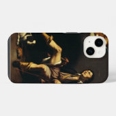 Coque Pour iPhone 14 Saint Roch et l'Ange par Guy François (Verso Horizontal)