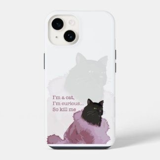 Coque Pour iPhone 14 Salem Le Chat Princesse S'Emparant Du Monde