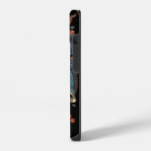 COQUE POUR iPhone 14 SAMOURAÏ LUTTANT CONTRE UN SERPENT GÉANT (Côté gauche)