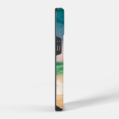 Coque Pour iPhone 14 Sandy Beach Bird Sea Starfish (Côté droit)