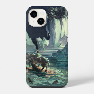 Coque Pour iPhone 14 Sargasso Sea Grim Reaper & Sinking du Titanic