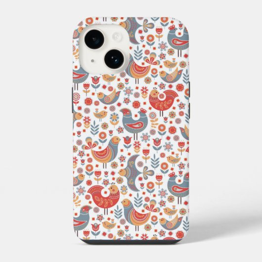 Coque Pour iPhone 14 Scandinave (Verso)