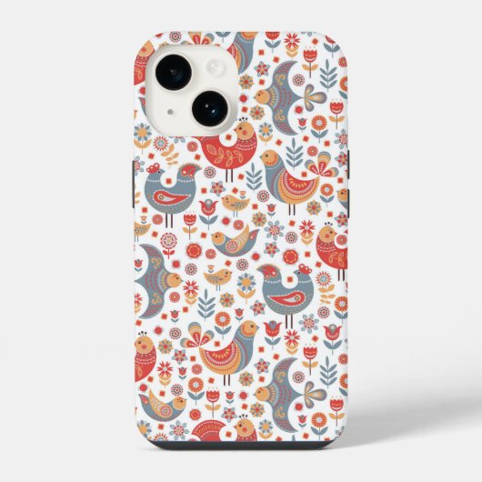 Coque Pour iPhone 14 Scandinave (Verso)