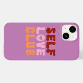 Coque Pour iPhone 14 Self Love Club coque iphone (Verso (horizontal))