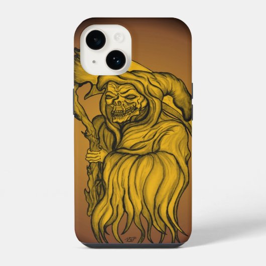 Coque Pour iPhone 14 Sensenmann - La Mort (Verso)
