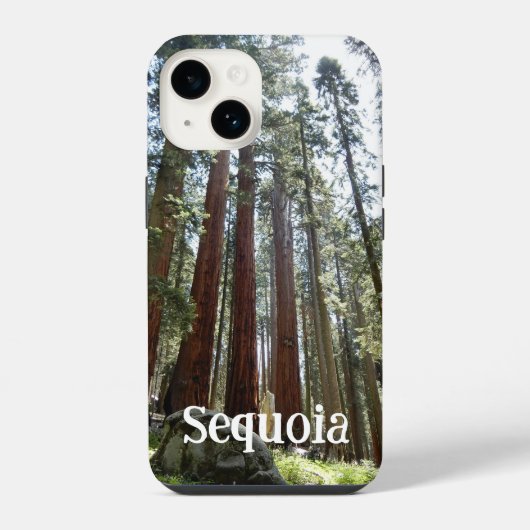 Coque Pour iPhone 14 Sequoia National Forest iPhone 14 Coque (Verso)