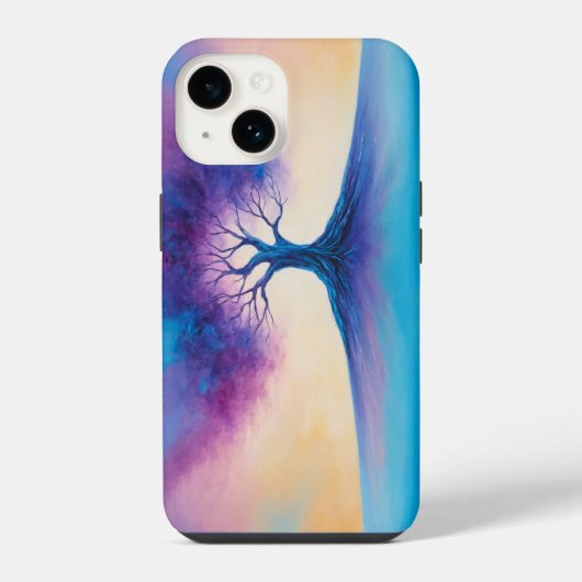 Coque Pour iPhone 14 Sérénité Éthérée (Verso)