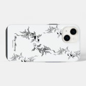 Coque Pour iPhone 14 Serenity Koi Art (Verso Horizontal)