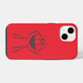 Coque Pour iPhone 14 Sesame Street | Elmo Lumineux (Verso Horizontal)