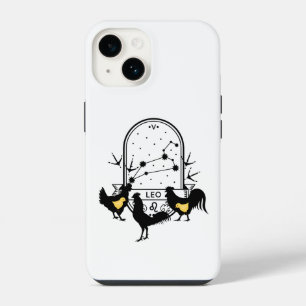 Coque Pour iPhone 14 Signe zodiaque et animaux de compagnie corresponda
