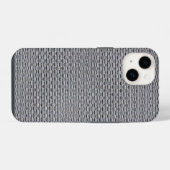 Coque Pour iPhone 14 Silver Chainmaille (Verso Horizontal)