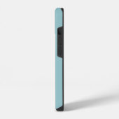 Coque Pour iPhone 14 Simple stylé moderne Nom de script Turquoise bleu (Côté gauche)
