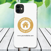 Coque Pour iPhone 14 Site Web de logo d'entreprise personnalisé simple