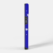 Coque Pour iPhone 14 Ski Goggers Snowflake Dance (Côté droit)
