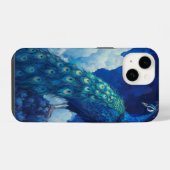 Coque Pour iPhone 14 🦚 Skyfeather (Verso Horizontal)
