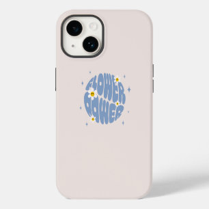 Coque Pour iPhone 14 Slogan d'alimentation des fleurs