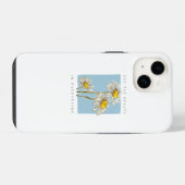Coque Pour iPhone 14 Slogan de beauté Daisy Flowers (Verso Horizontal)