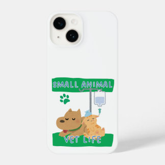 Coque Pour iPhone 14 Small Animal Vet Life – Vet Dog and Cat Design
