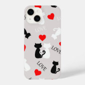 Coque Pour iPhone 14 Smartphone case with cats (Verso)