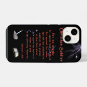 Coque Pour iPhone 14 Soldats Chrétiens (Verso Horizontal)