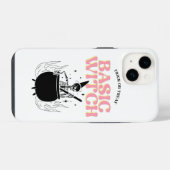 Coque Pour iPhone 14 Sorcière basique (Verso Horizontal)