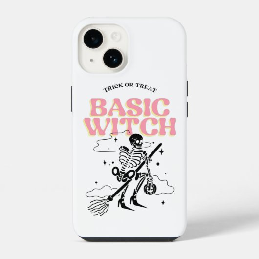 Coque Pour iPhone 14 Sorcière basique (Verso)