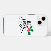 Coque Pour iPhone 14 Soyez joyeux (Verso Horizontal)