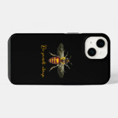 Coque Pour iPhone 14 Soyez vous-même abeille (Verso Horizontal)