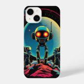 Coque Pour iPhone 14 space robots  (Verso)