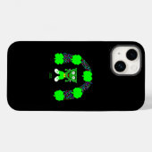 Coque Pour iPhone 14 St. Patrick's FrankenCheese Apple iPhone 14 Coque (Verso (horizontal))