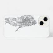 Coque Pour iPhone 14 Stalker art phonecase (Verso Horizontal)