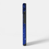 Coque Pour iPhone 14 Star Galaxy On Blue (Côté gauche)