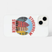 Coque Pour iPhone 14 Stockholm Suède (Verso Horizontal)