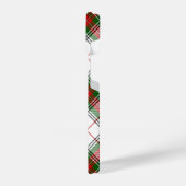 Coque Pour iPhone 14 Stuart / Stewart Red Green White Plaid (Côté gauche)