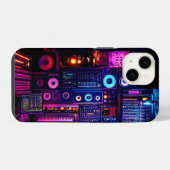 Coque Pour iPhone 14 Studio de musique (Verso Horizontal)