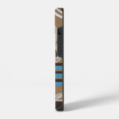 Coque Pour iPhone 14 style Art Déco conception abstraite (Côté gauche)