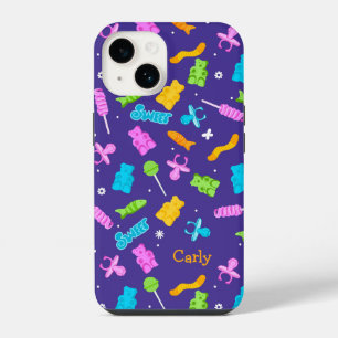 Coque Pour iPhone 14 Sucré bonbon de gomme