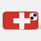 Coque Pour iPhone 14 Suisse (Verso Horizontal)