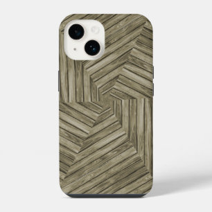 Coque Pour iPhone 14 Sun Deck - Démarrage Patiné en bois