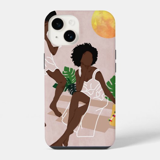 Coque Pour iPhone 14 Sunlit Queens (Verso)