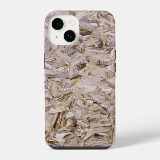 Coque Pour iPhone 14 Super Duper Cool OSB Contreplaqué de construction (Verso)