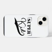 Coque Pour iPhone 14 Super Kid (Verso Horizontal)