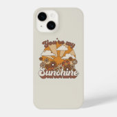Coque Pour iPhone 14 Super rétro | Vous êtes mon soleil (Verso)