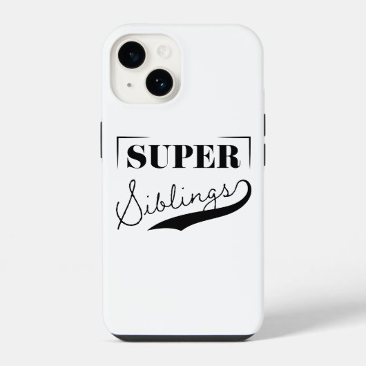 Coque Pour iPhone 14 Super sibling (Verso)